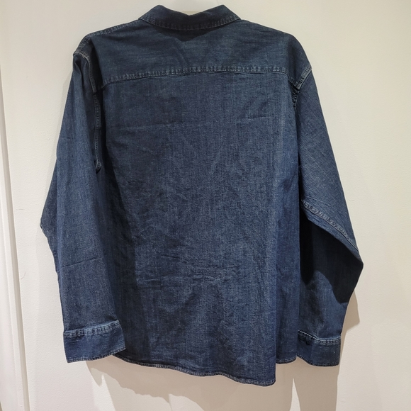 Jean pearl button snap up shirt 👕 👌 😍 - Picture 13 of 14